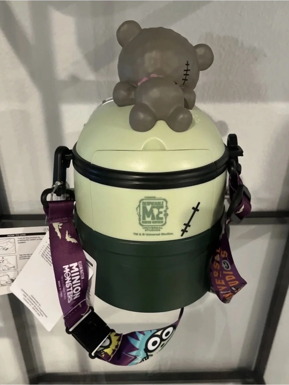 Minion Monsters Popcorn Bucket By Universal Studios BRAND NEW!